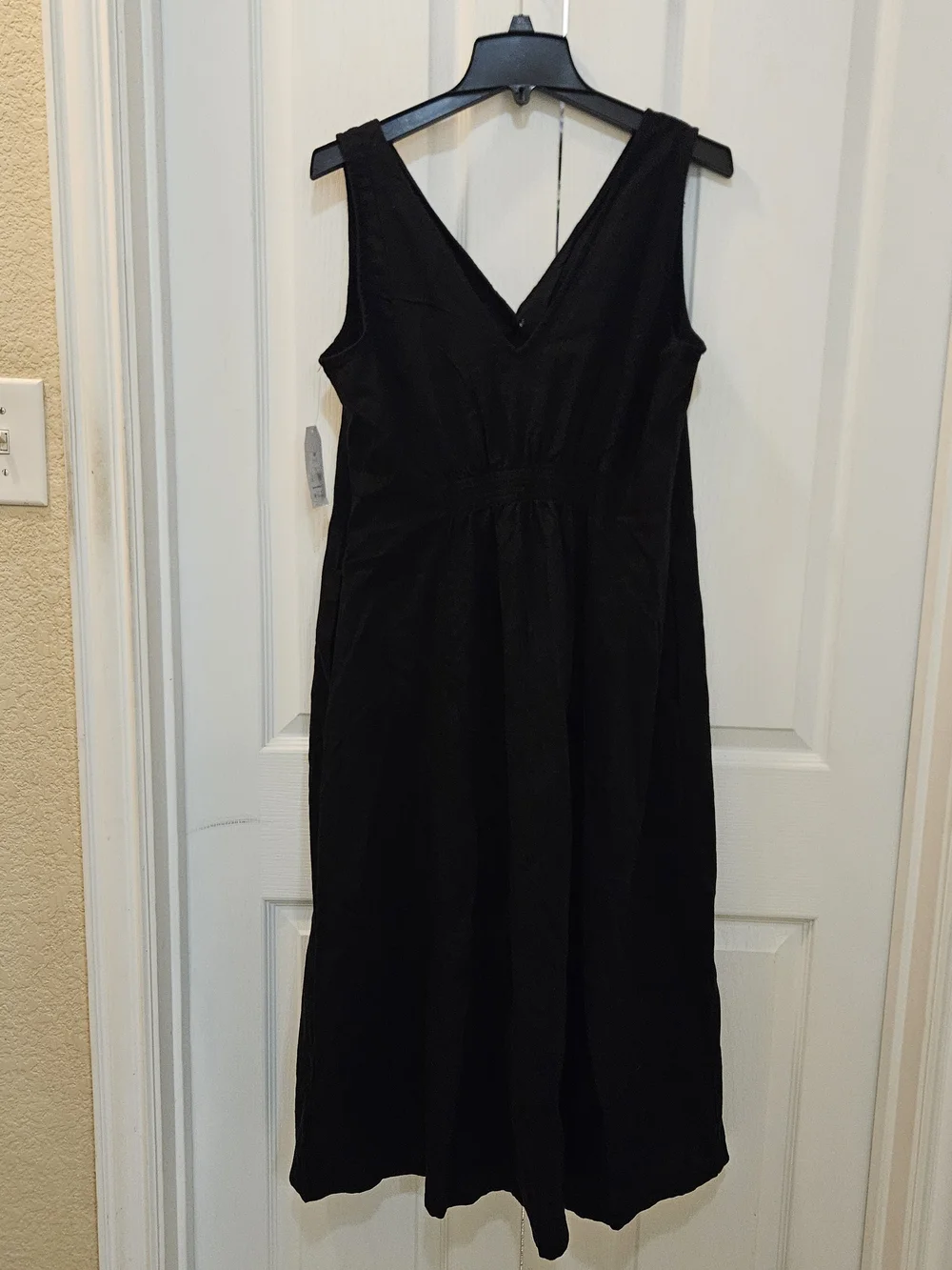 Time and Tru Women’s Sleeveless Button Down Midi Dress, Size Medium NWT